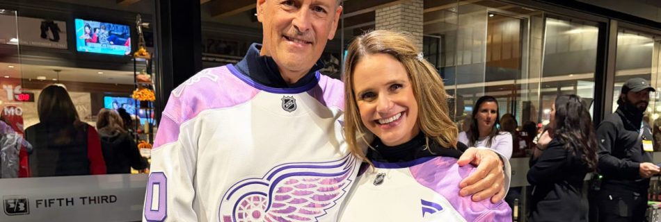 Coulier helps Red Wings raise awareness, funds on Hockey Fights Cancer Night