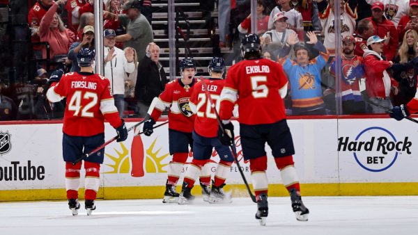 Lundell’s first career hat trick