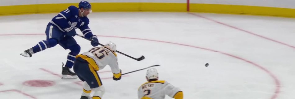 Tavares’ tally earns McKenna first NHL point
