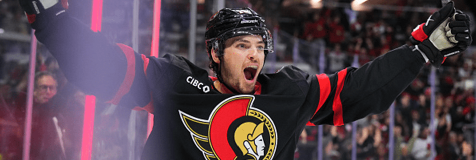 Batherson ties it late, Senators rally for shootout win against Predators
