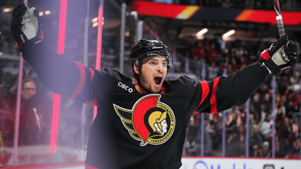 Batherson ties it late, Senators rally for shootout win against Predators