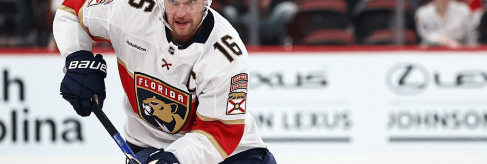 Barkov leaves in second period for Panthers following awkward fall
