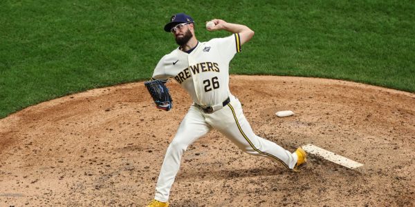 Ashby might be Milwaukee’s hottest pitcher, but his demeanor? Ice cold