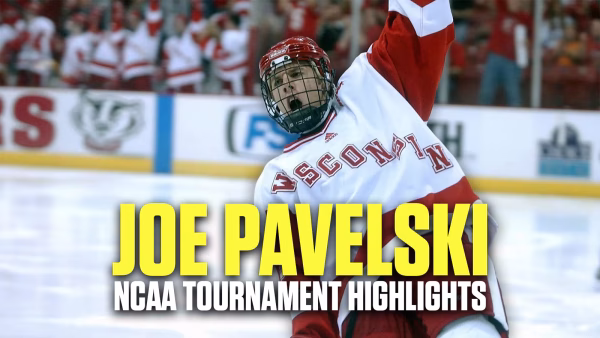 Joe Pavelski 2006 NCAA hockey tournament highlights at Wisconsin