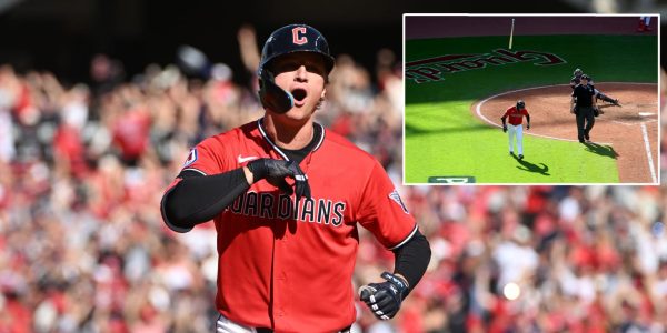 Which landed 1st? Halpin’s epic HR or the ‘majestic’ bat flip that followed?