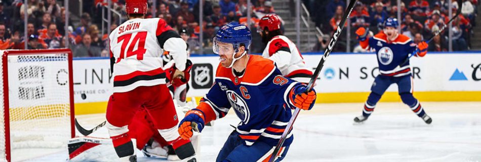 McDavid ties it late