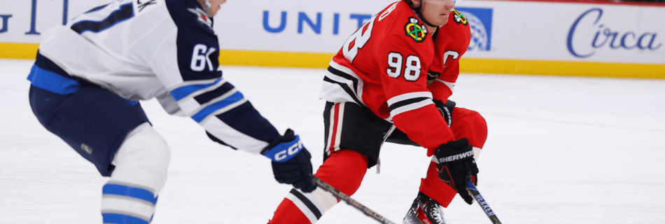 Bedard scores first goal of season, Blackhawks recover for OT win against Jets