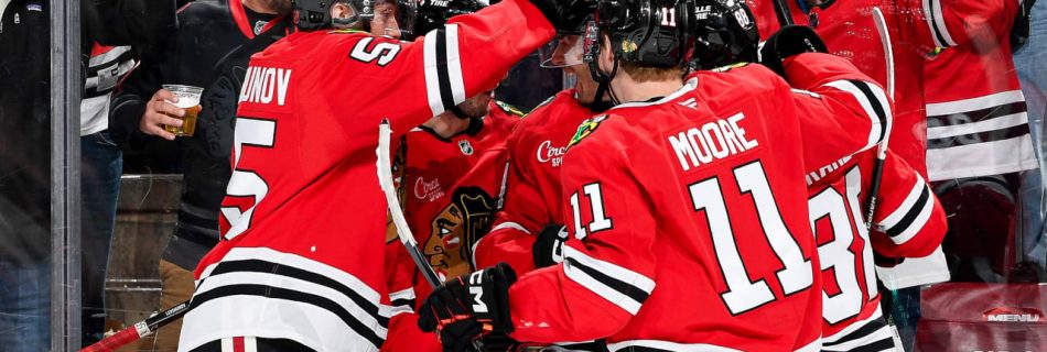 Kaiser breaks tie in third, Blackhawks edge Kings to end three-game slide
