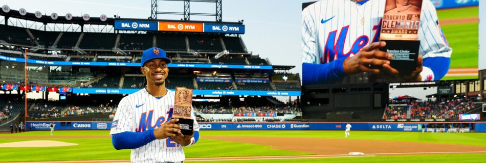 Lindor wins 2026 Clemente Award, in spirit of his idol and countryman