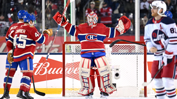 Fowler becomes youngest goalie to win outdoor game at Heritage Classic with Canadiens Fowler becomes youngest goalie to win outdoor game at Heritage Classic with Canadiens