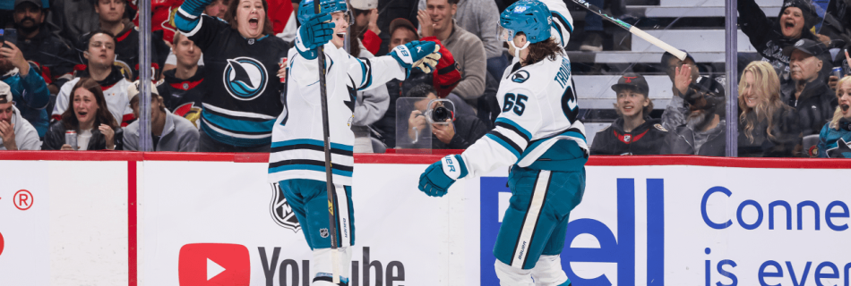 Sharks score six to ease past Senators