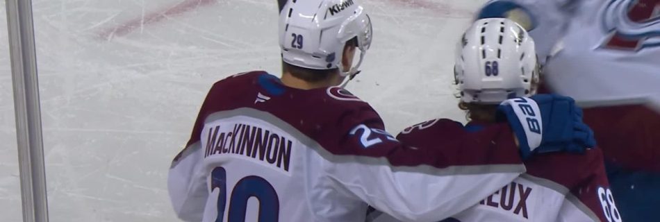 MacKinnon hammers one-timer