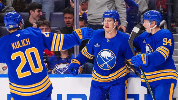 Sabres defeat Panthers, lose Dahlin to upper-body injury