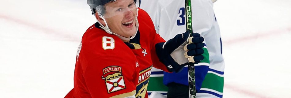Brady Tkachuk scores second hat trick in row, lifts Panthers past Canucks in OT