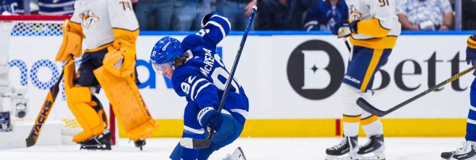 McKenna tallies first career goal