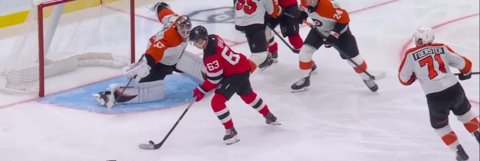 Woll stones Bratt with the pad