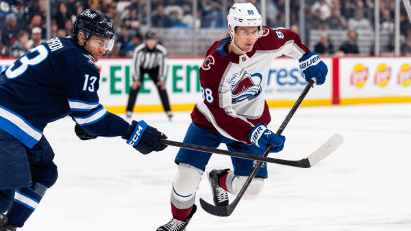 NHL On Tap: Necas, Avalanche visit Jets looking for third straight win to open season