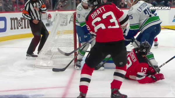 Bratt cleans up in front on power play Bratt cleans up in front on power play