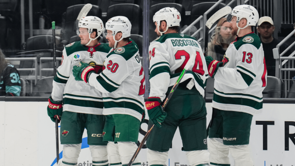Coleman scores twice for Wild in win against Kraken