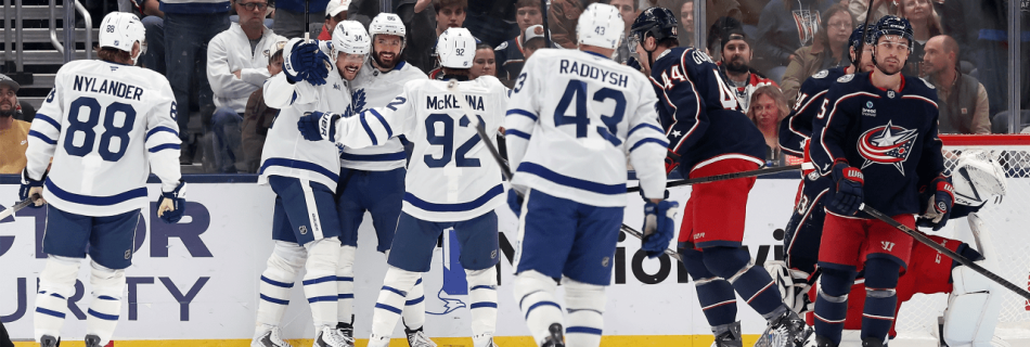 Marchenko scores in Columbus return, Maple Leafs pull away from Blues Jackets