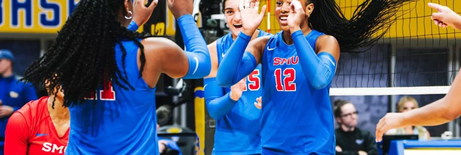 No. 6 SMU volleyball stuns unbeaten No. 2 Pitt, snaps nation’s longest home winning streak