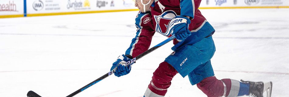 MacKinnon’s fourth point of the night
