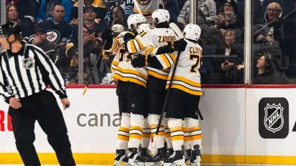 Peterka’s OT goal caps Bruins late comeback against Jets Peterka’s OT goal caps Bruins late comeback against Jets