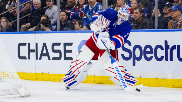 Shesterkin’s scoring prowess, puck-handling ability has Rangers off to hot start
