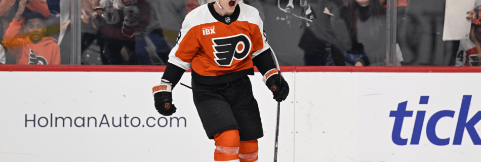 Michkov scores twice, Flyers hold off Avalanche