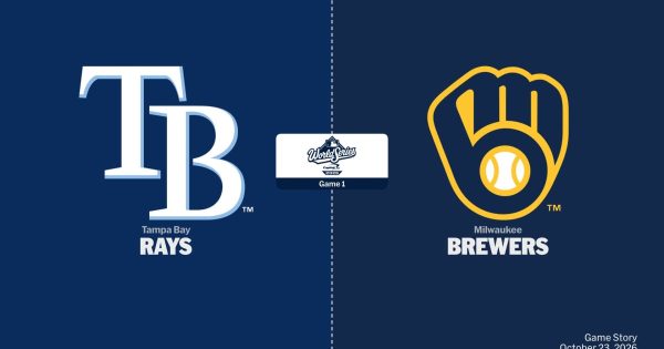 Tampa Bay Rays at Milwaukee Brewers Game Story, Scores/Highlights