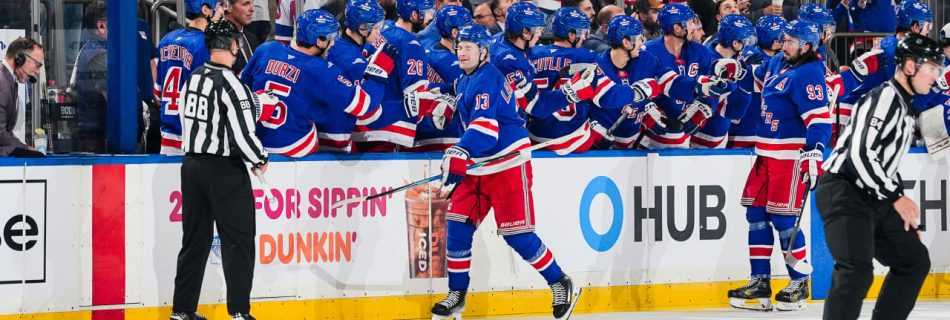 Lafreniere has hat trick, assist, Rangers top Islanders for fourth straight win