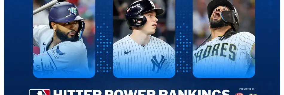 This young slugger tops Hitter Power Rankings for Division Series