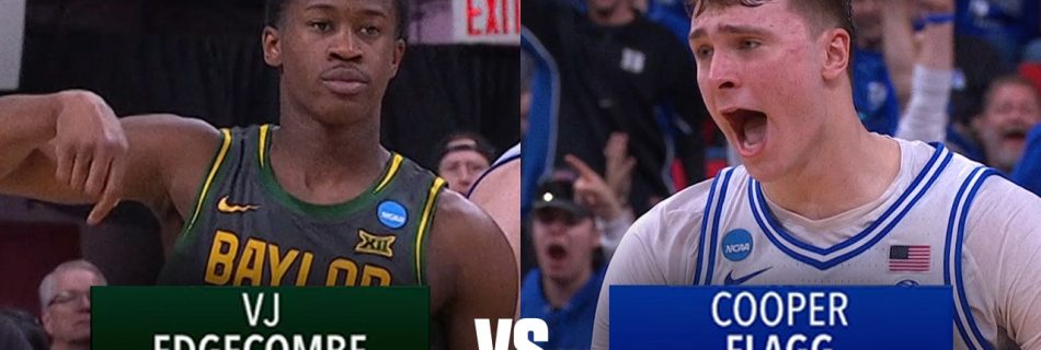Cooper Flagg vs. VJ Edgecombe: 2025 March Madness matchup highlights