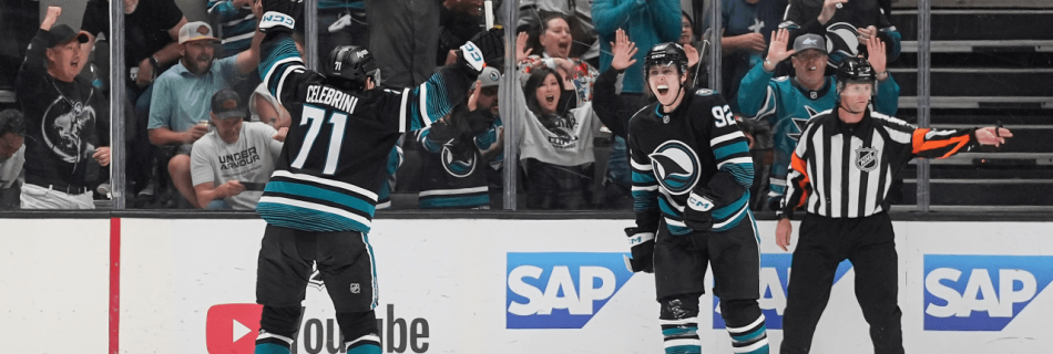 Chernyshov scores twice, gets OT winner for Sharks against Kings