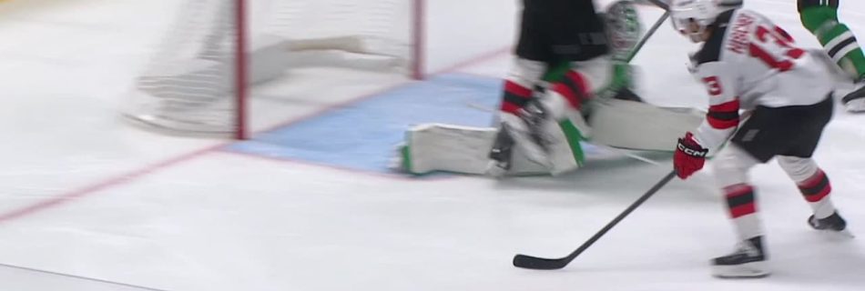 Hischier gets Devils started early