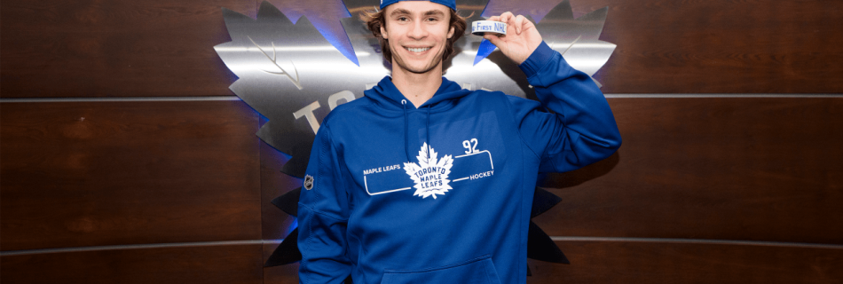 McKenna, family enjoy ‘special moment’ with No. 1 pick’s first NHL goal for Maple Leafs