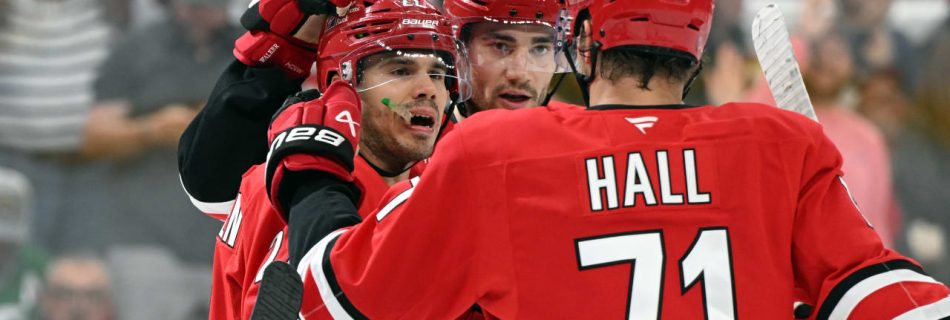 Stankoven’s first career hat trick