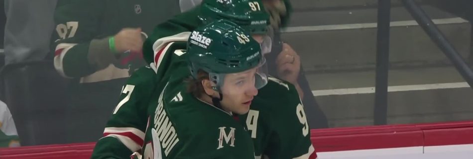 Kaprizov’s 10th goal of season