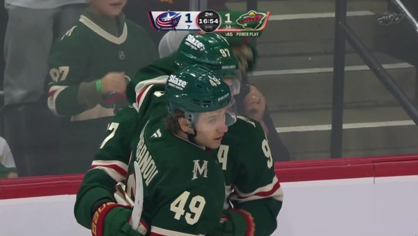 Kaprizov’s 10th goal of season