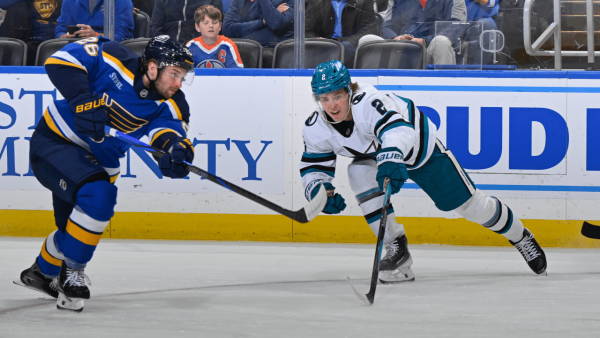 NHL On Tap: Smith could fill in for injured Celebrini when Sharks face Blues