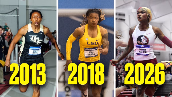 Every NCAA men’s 60m dash championship since 2013 Every NCAA men’s 60m dash championship since 2013