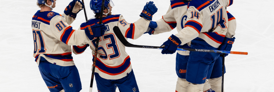 Oilers defeat Sharks despite Celebrini goal in return