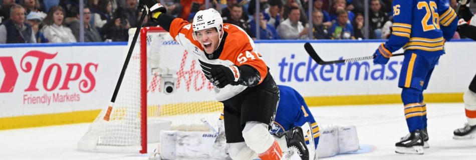 Knuble nets first two NHL goals, Flyers defeat Sabres