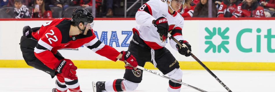 NHL On Tap: Stutzle leads Senators into New Jersey to face Hischier, Devils