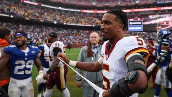 Jayden Daniels has to bounce back from a blunder. Donovan McNabb knows what that takes