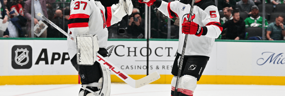 Hellebuyck impresses in first start with Devils: ‘He was exceptional’