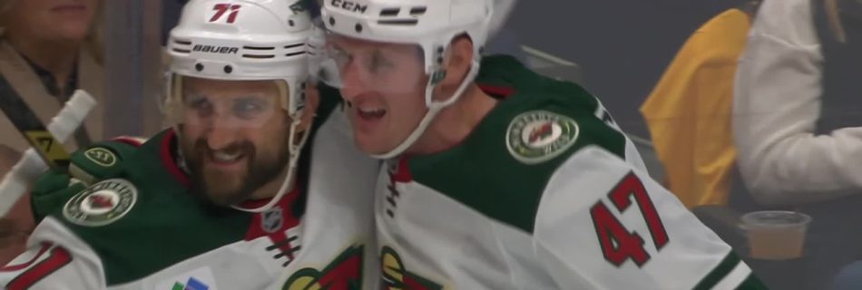 Foligno scores the Wild’s season opener