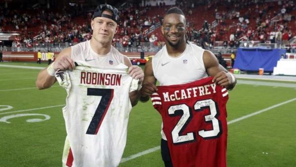 Christian McCaffrey vs. Bijan Robinson, Part 2: RB duel could steal the show in Atlanta
