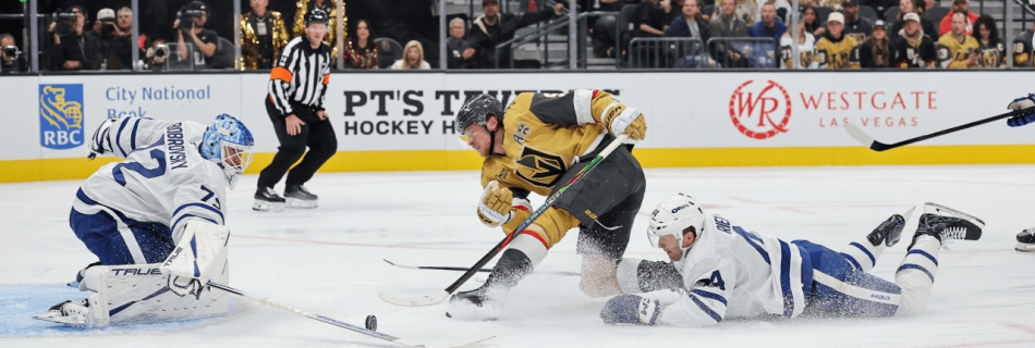 Golden Knights rally from down three, edge Maple Leafs in shootout