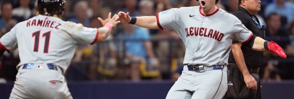 Lowe’s late clutch knock helps carry Guards past Rays in ALCS opener